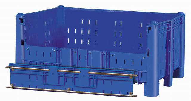 1600 Perforated w/removable door Pallet Box